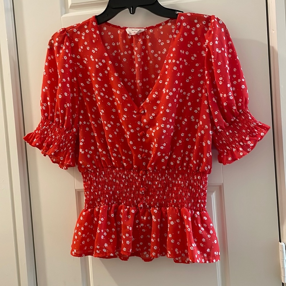 Sienna Sky Smocked Blouse